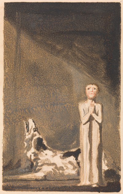 The First Book of Urizen, Plate 24 (Bentley 26) by William Blake